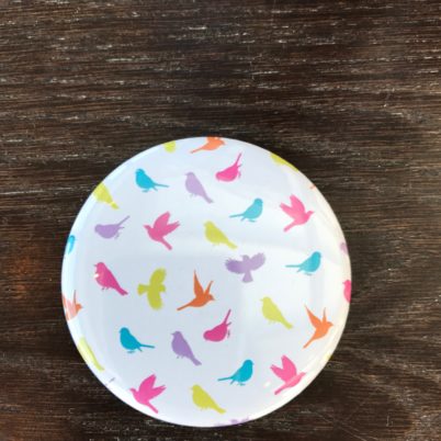 Birds of Paradise Pocket Mirror by Jasmine White London