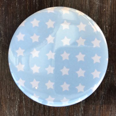 Blue Stars Pocket Mirror by Jasmine White London