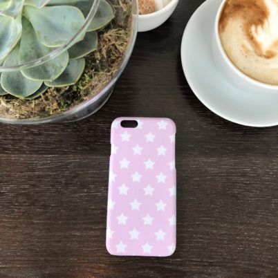 Jasmine White Pink Stars iPhone 6 Case
