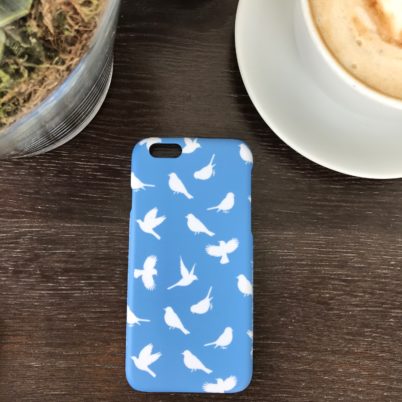Birds of Paradise iPhone 6 case in Regatta by Jasmine White London