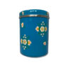 Jasmine White London Storage Jar in Azure Blue White Posy