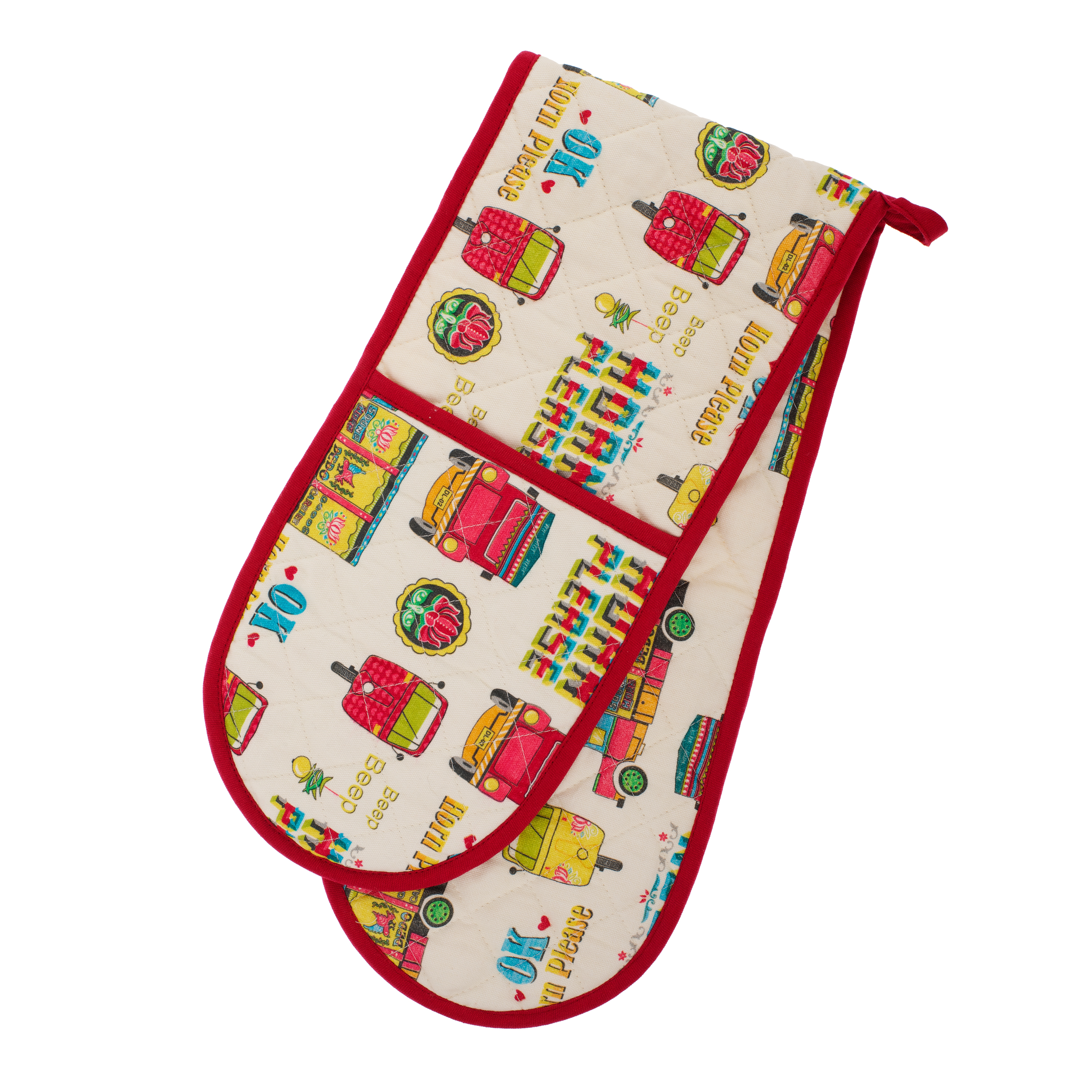 Indian Street Double Oven Gloves