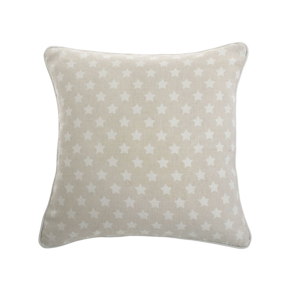 Shadow Grey Stars Cushion