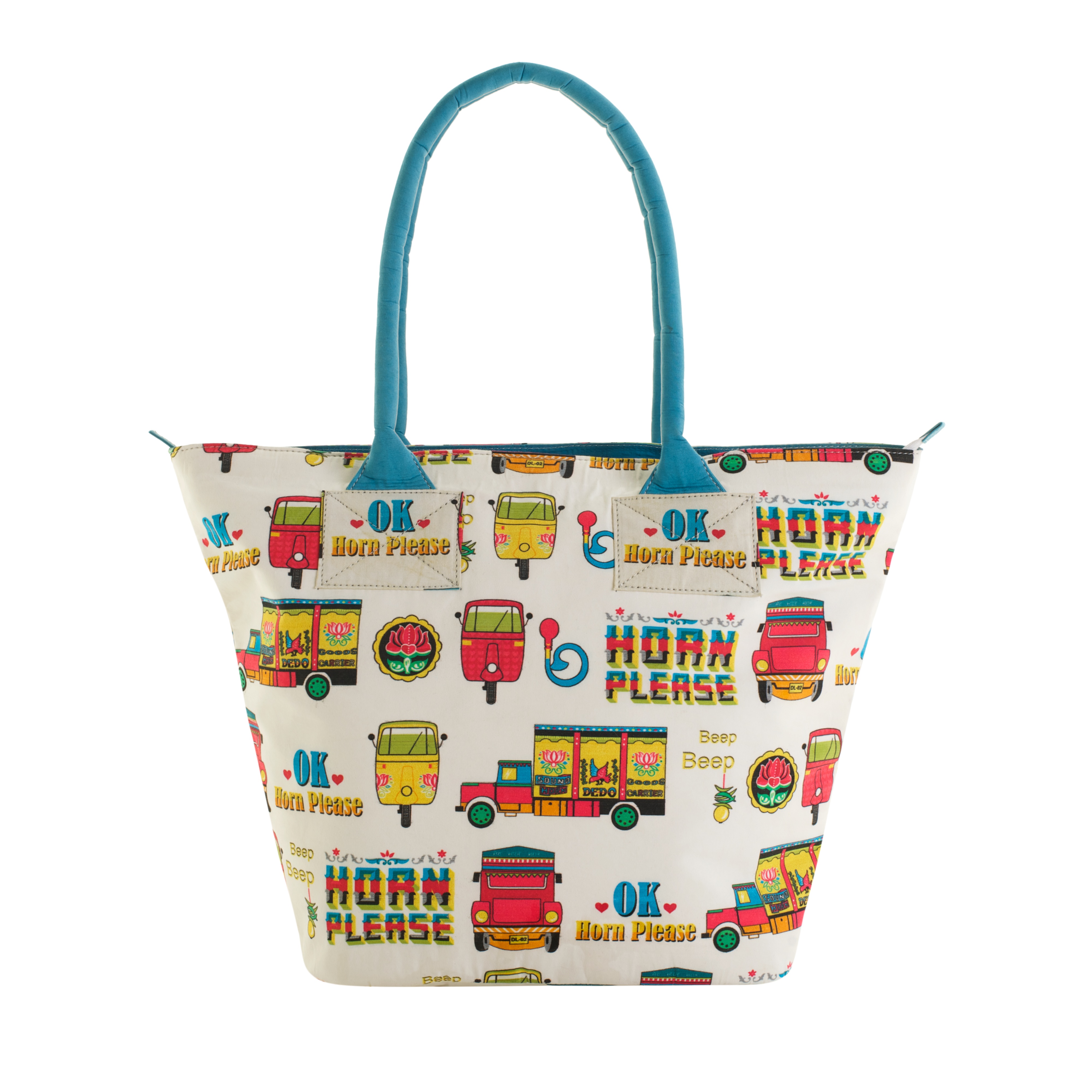 Indian Street Tote Bag